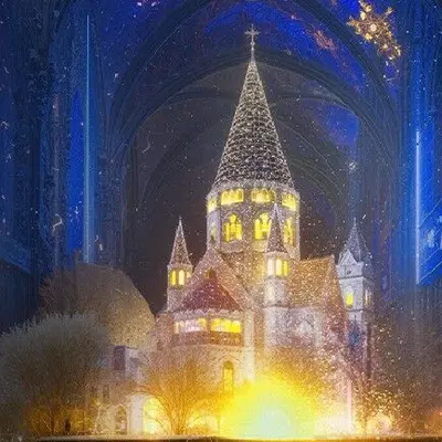 Céleste : lumière, vidéomapping, lasers et son spatialisé