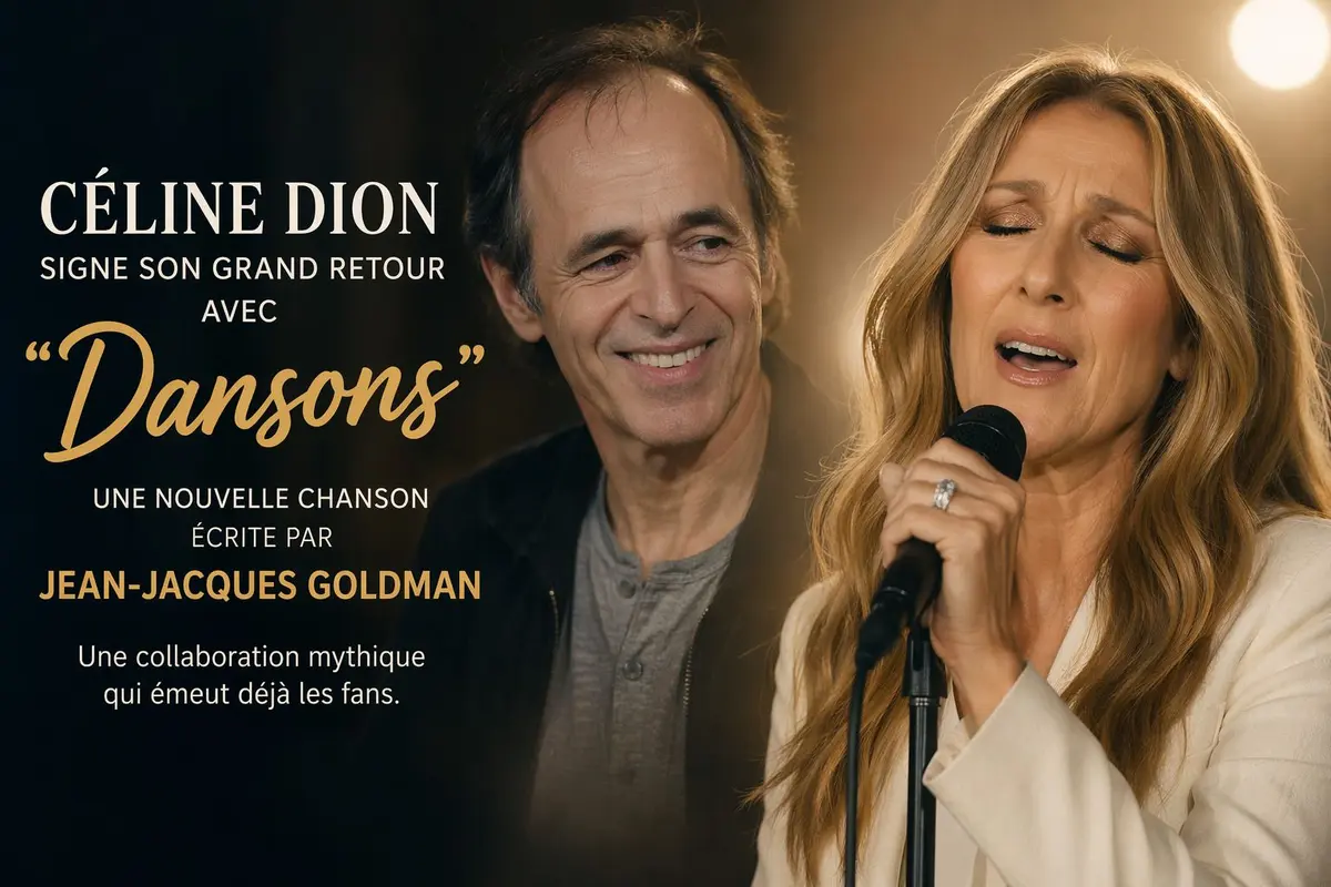 Nouvelle chanson Dansons de Céline Dion écrite par Jean-Jacques Goldman