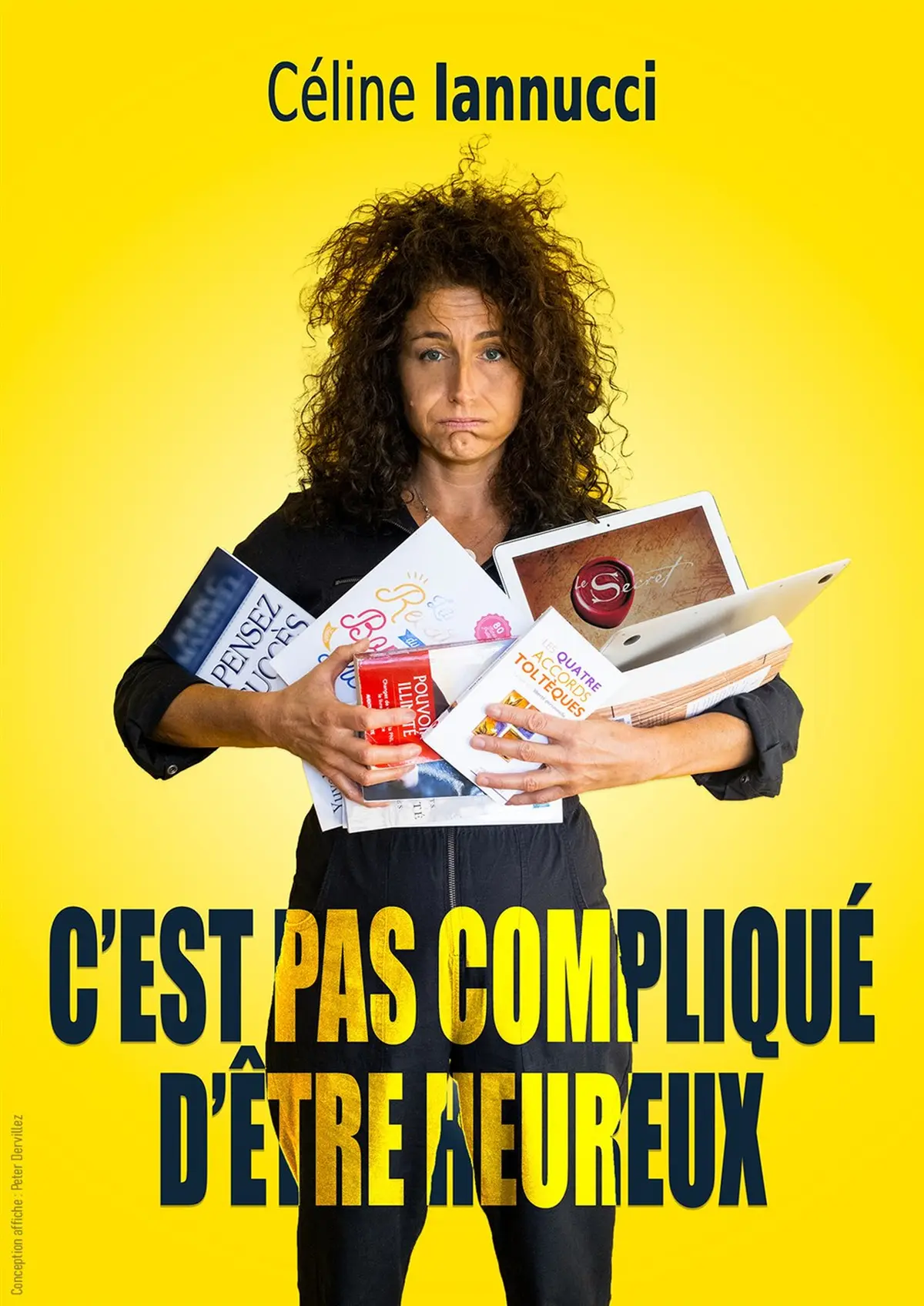 Céline Iannucci dans C'est pas compliqué d'être heureux