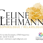 Céline Lehmann, sophro-relaxologue - Cabinet de sophrologie