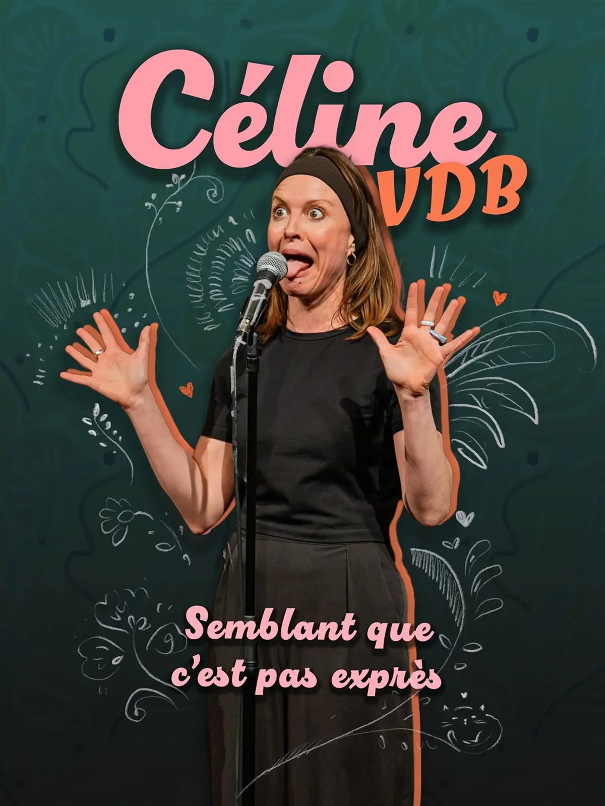 Céline VDB dans Semblant que c'est pas exprès