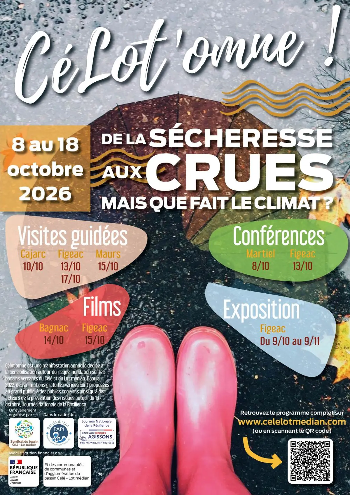 Célot'omne  conférence à Figeac : du sable dans le courant...