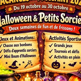 Centre aéré - Vacances de la Toussaint 2026