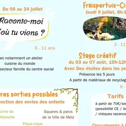 Centres de loisirs d'été à l'Agora