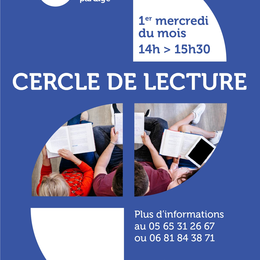 Cercle de lecture à la bibliothèque de Labastide-Marnhac