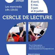 Cercle de lecture à la bibliothèque de Labastide-Marnhac