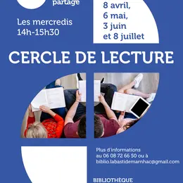 Cercle de lecture à la bibliothèque de Labastide-Marnhac