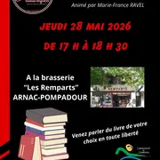 Cercle de lecture à la brasserie Les Remparts