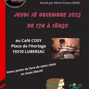Cercle de lecture au Café Cosy