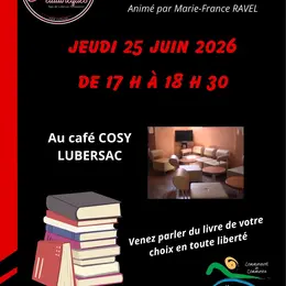 Cercle de lecture au Café Cosy