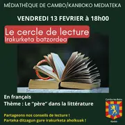 Cercle de lecture sur la figure du père dans la littérature