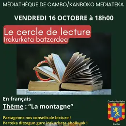 Cercle de lecture sur le thème La montagne