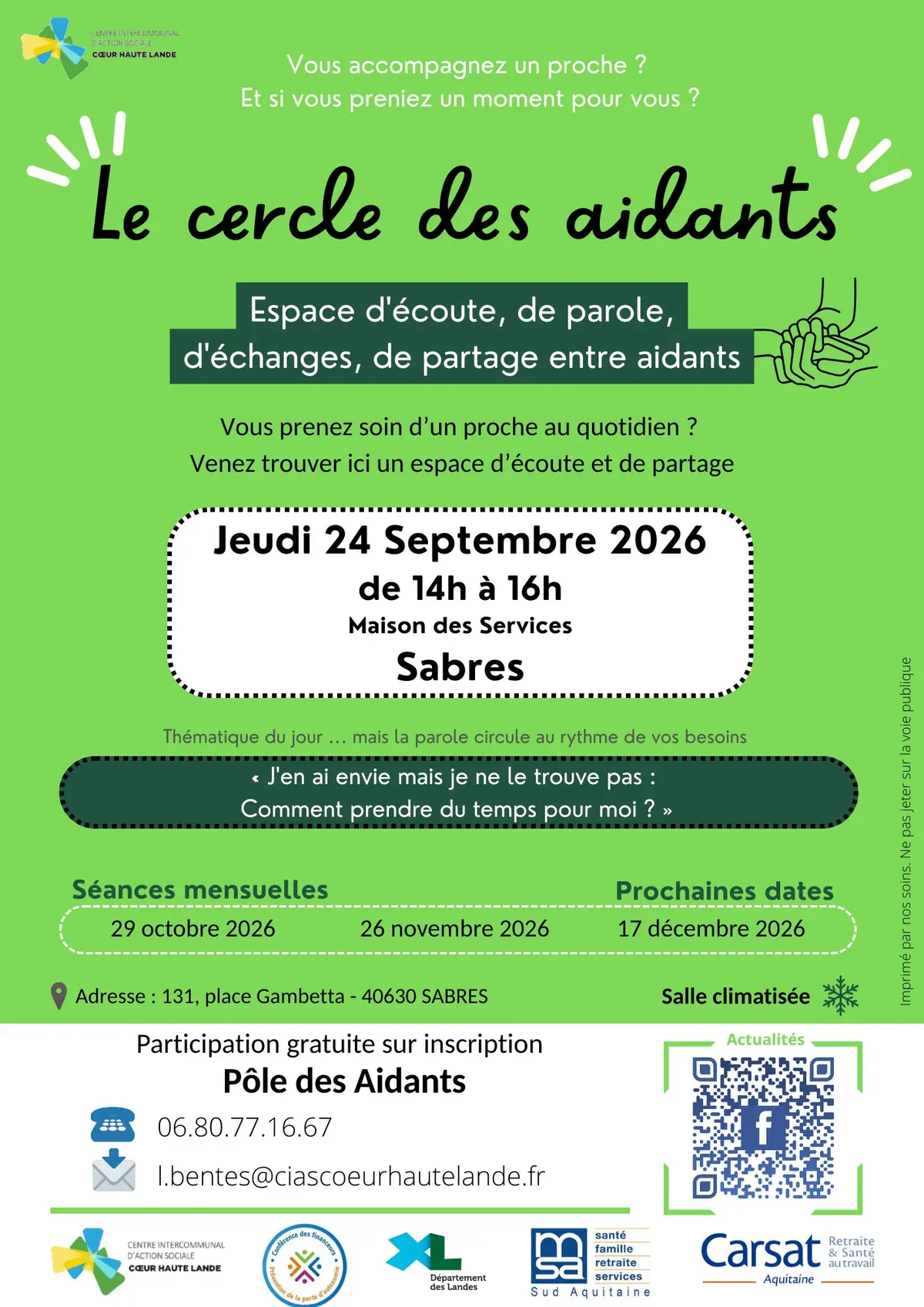 Cercle des aidants