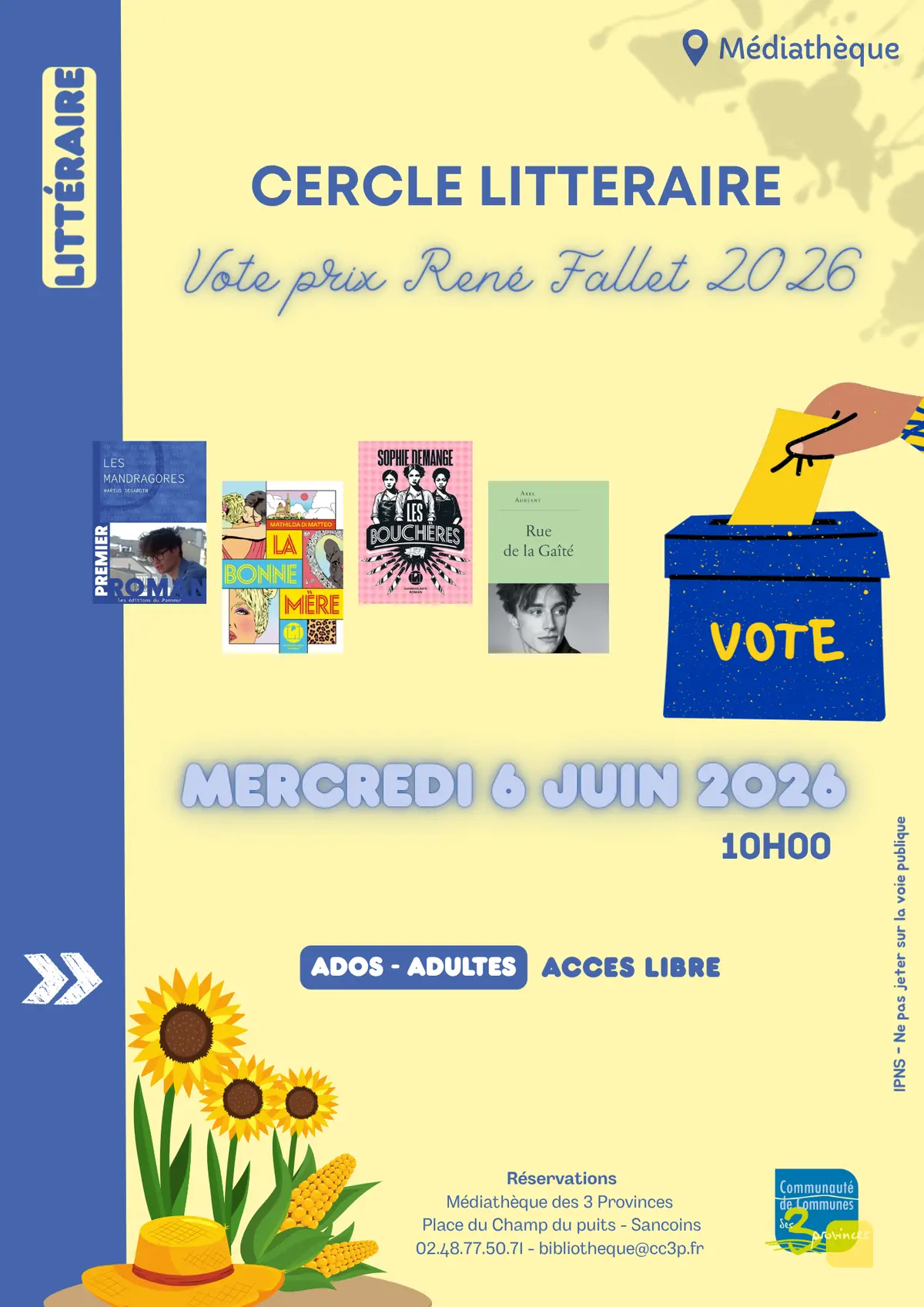 Cercle littéraire