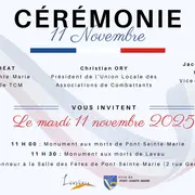 Cérémonie 11 novembre