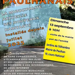 Ceremonie Accueil Nouveaux Paulhanais