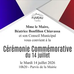 Cérémonie commémorative du 14 juillet