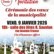 Cérémonie des vœux de la municipalité