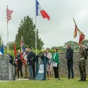 Cérémonie en hommage aux médics