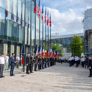 Cérémonie officielle du 82e anniversaire de la Libération de Chartres