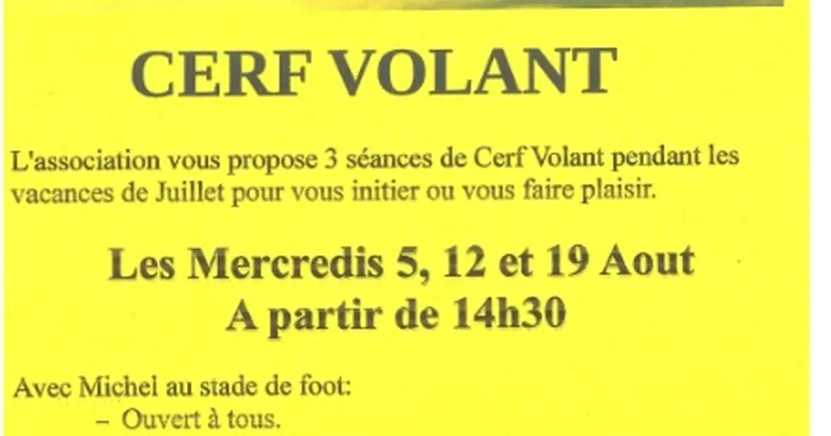 Cerf volant