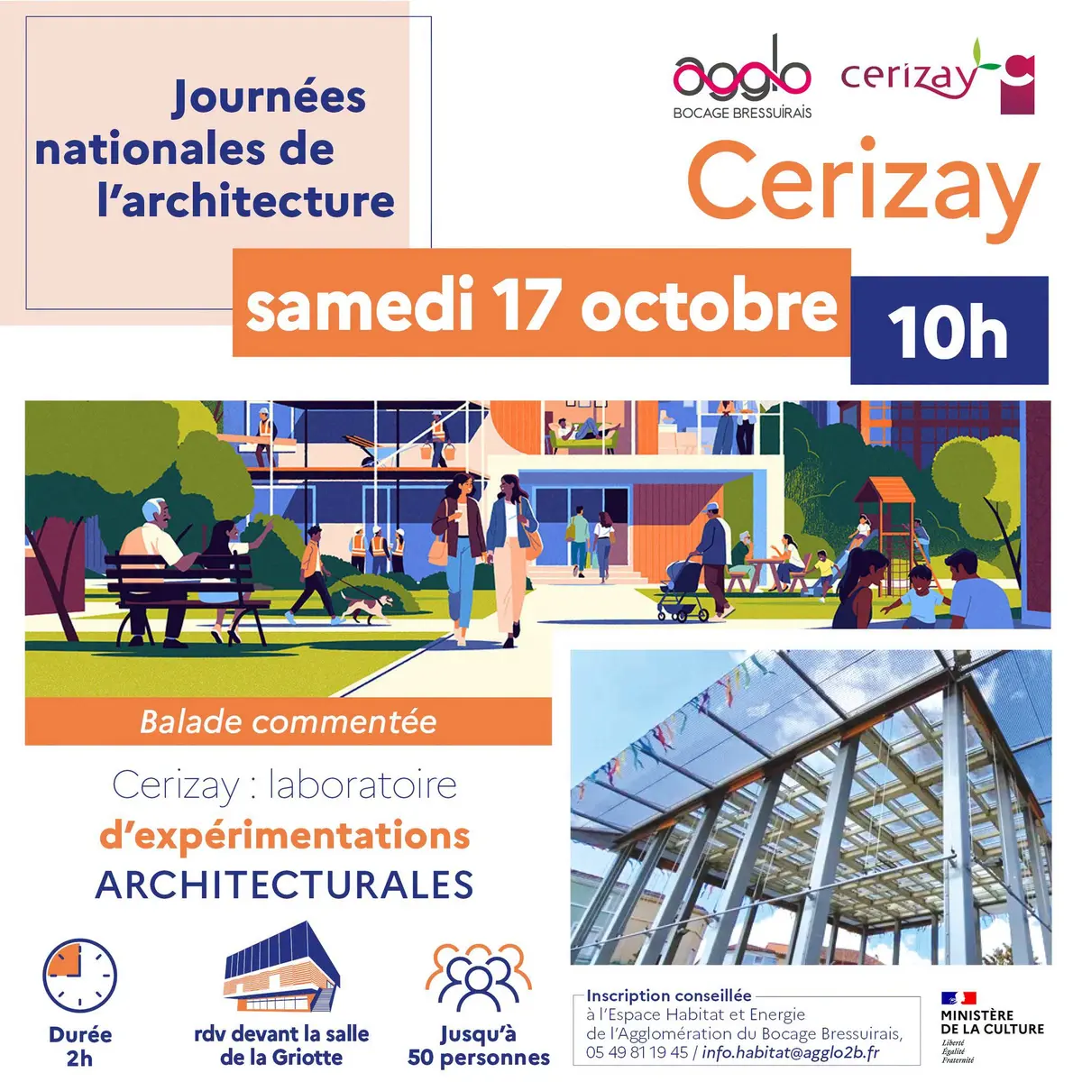 Cerizay - Balade commentée