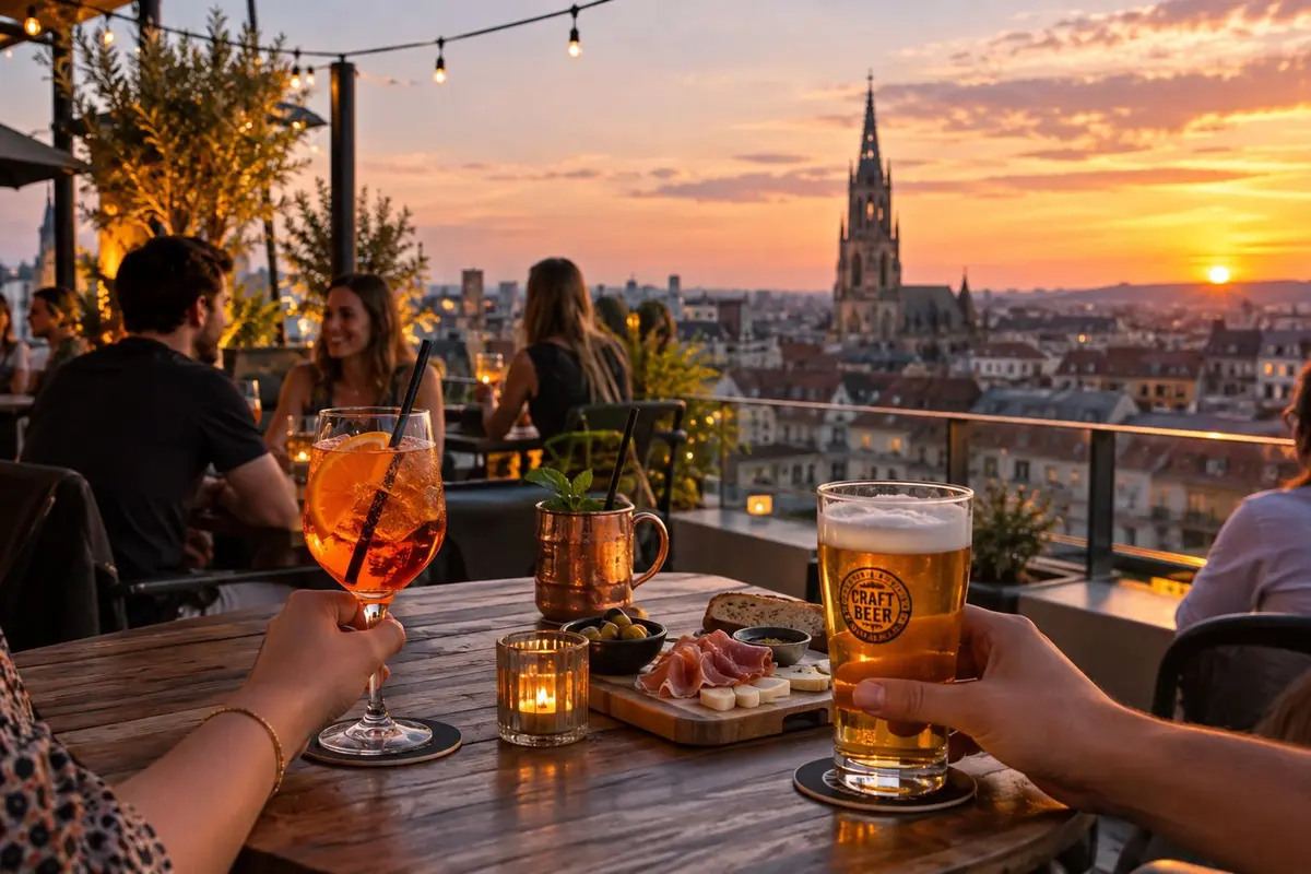 Rooftop, pub irlandais, bar &agrave; vins&hellip; 7 bars &agrave; tester &agrave; Mulhouse