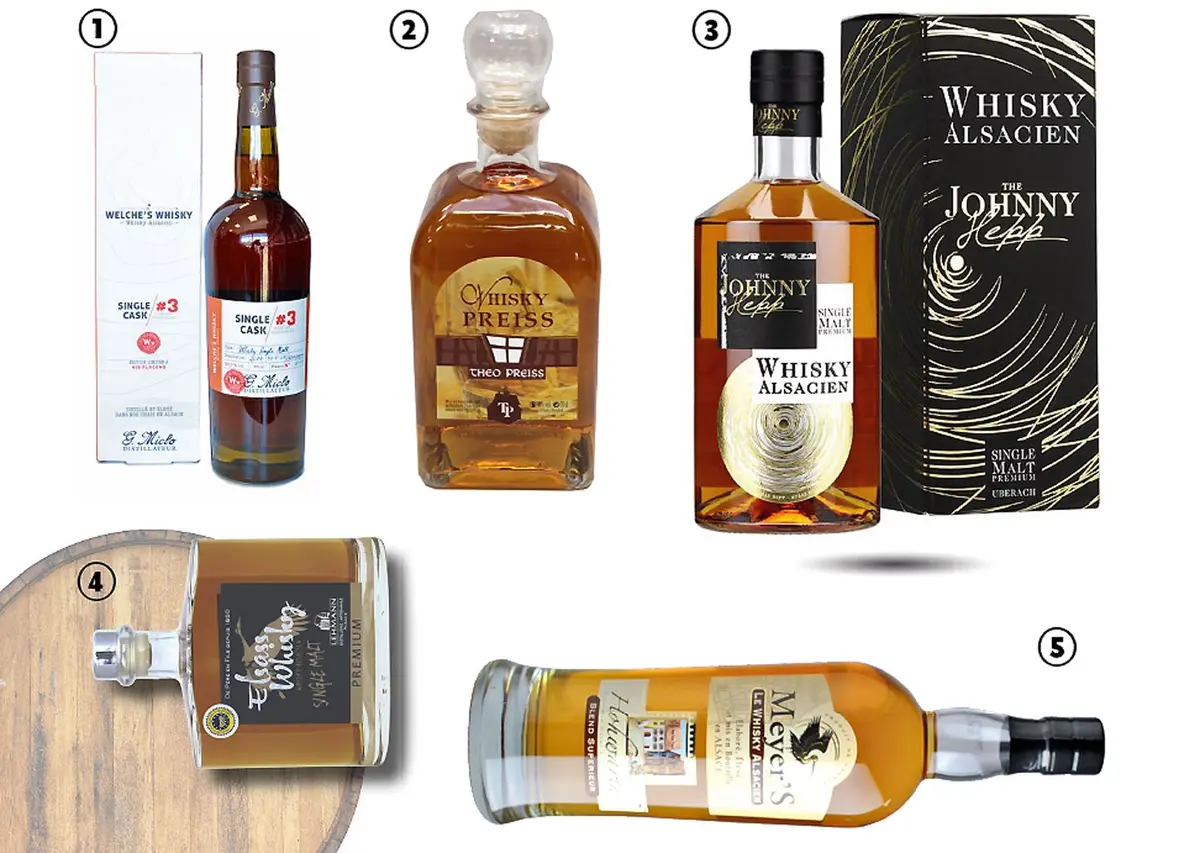 Ces whiskies made in Elsass : en Alsace, on ne fait pas que du vin !