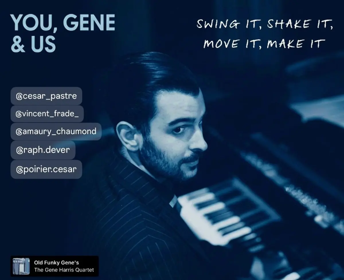 César Pastre Swing Band Tribute to Gene Harris