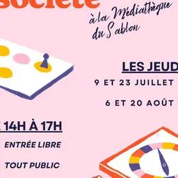 Cet été c'est jeux de société !