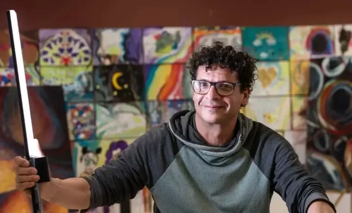 Diego Lis Materon, avec l'association Sculpture sociale, intervient dans le quartier de la Halvêque
