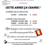 Cette année, ça change ! représentation théâtrale