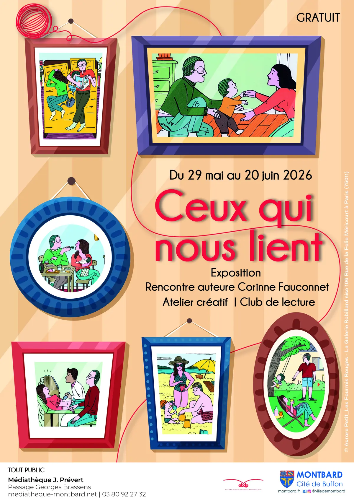 Ceux qui nous lient : Atelier Accroche page, du crochet au marque-page