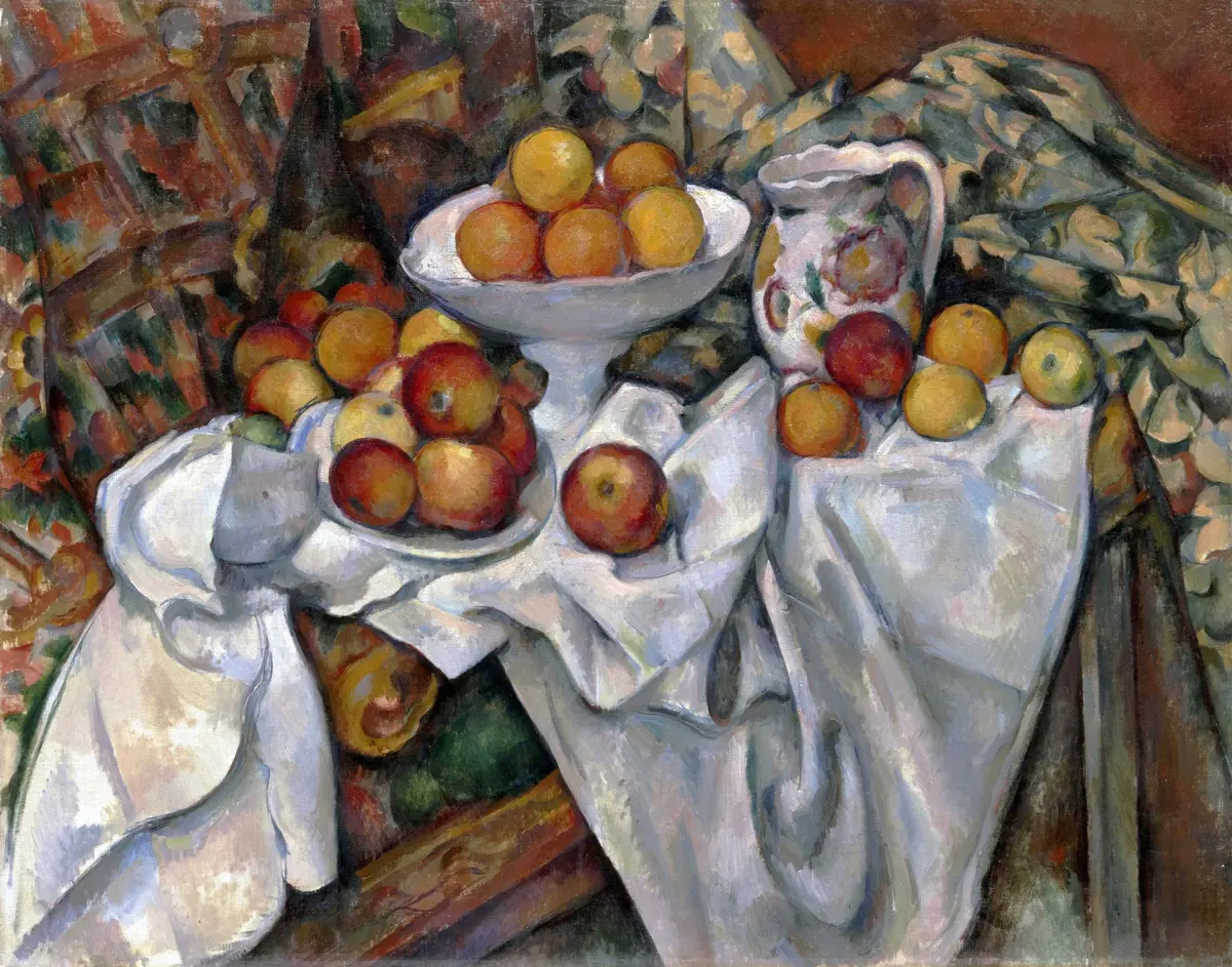 Nature morte aux pommes et aux oranges, Paul Cezanne
