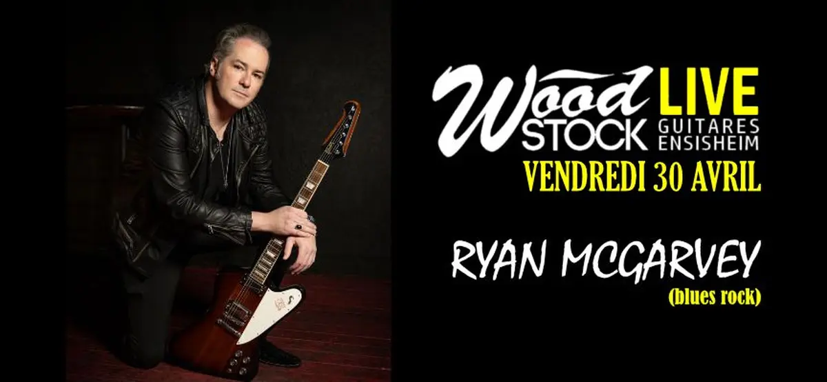 Ryan McGarvey (+ support) chez Wood Stock Guitares Ensisheim