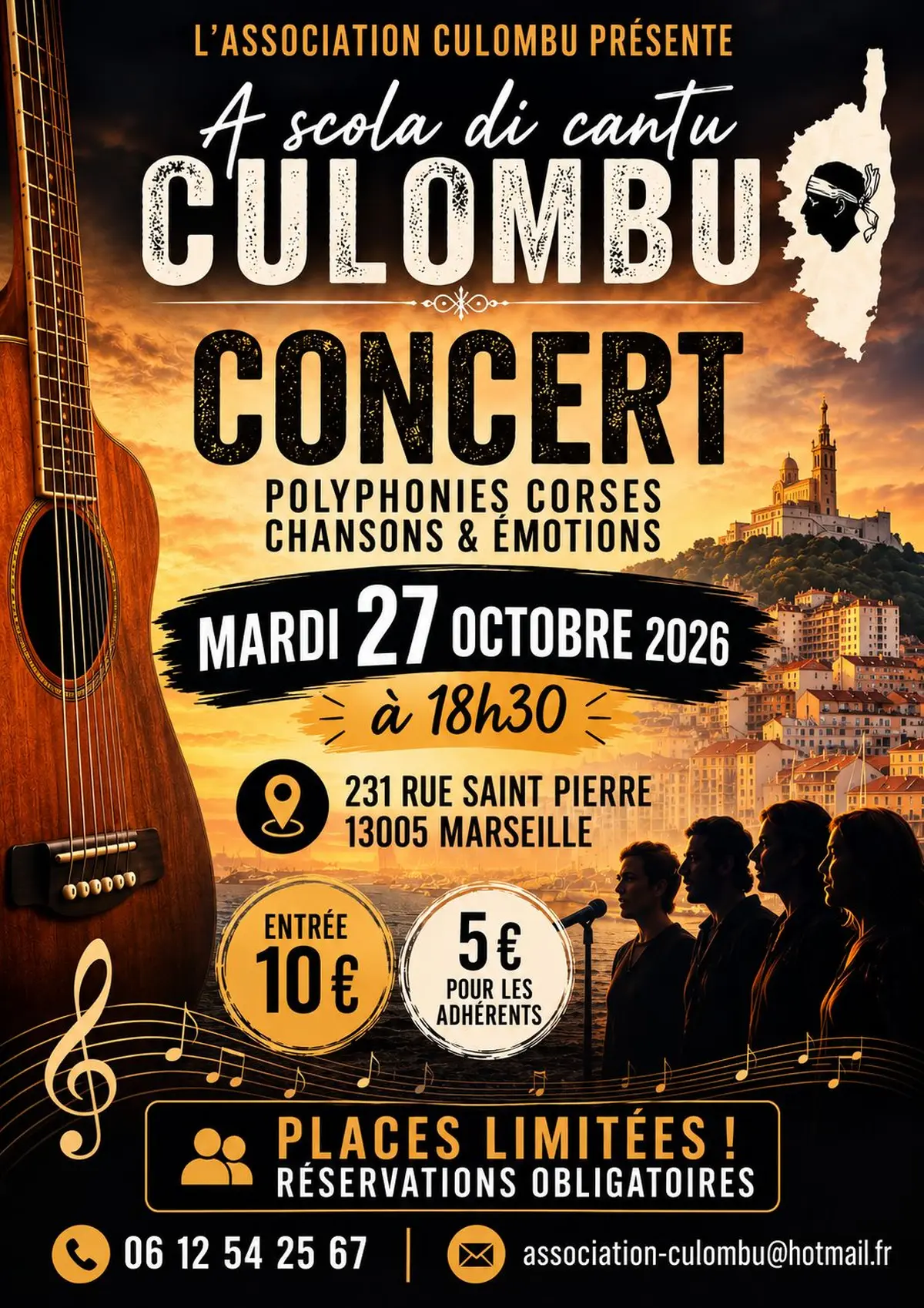 Concert « scola di cantu culombu »