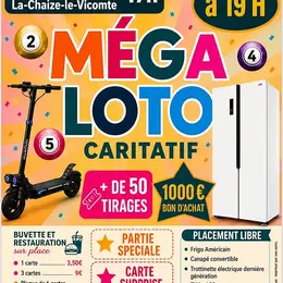 Méga Loto Caritatif L'envol de Thyméo 