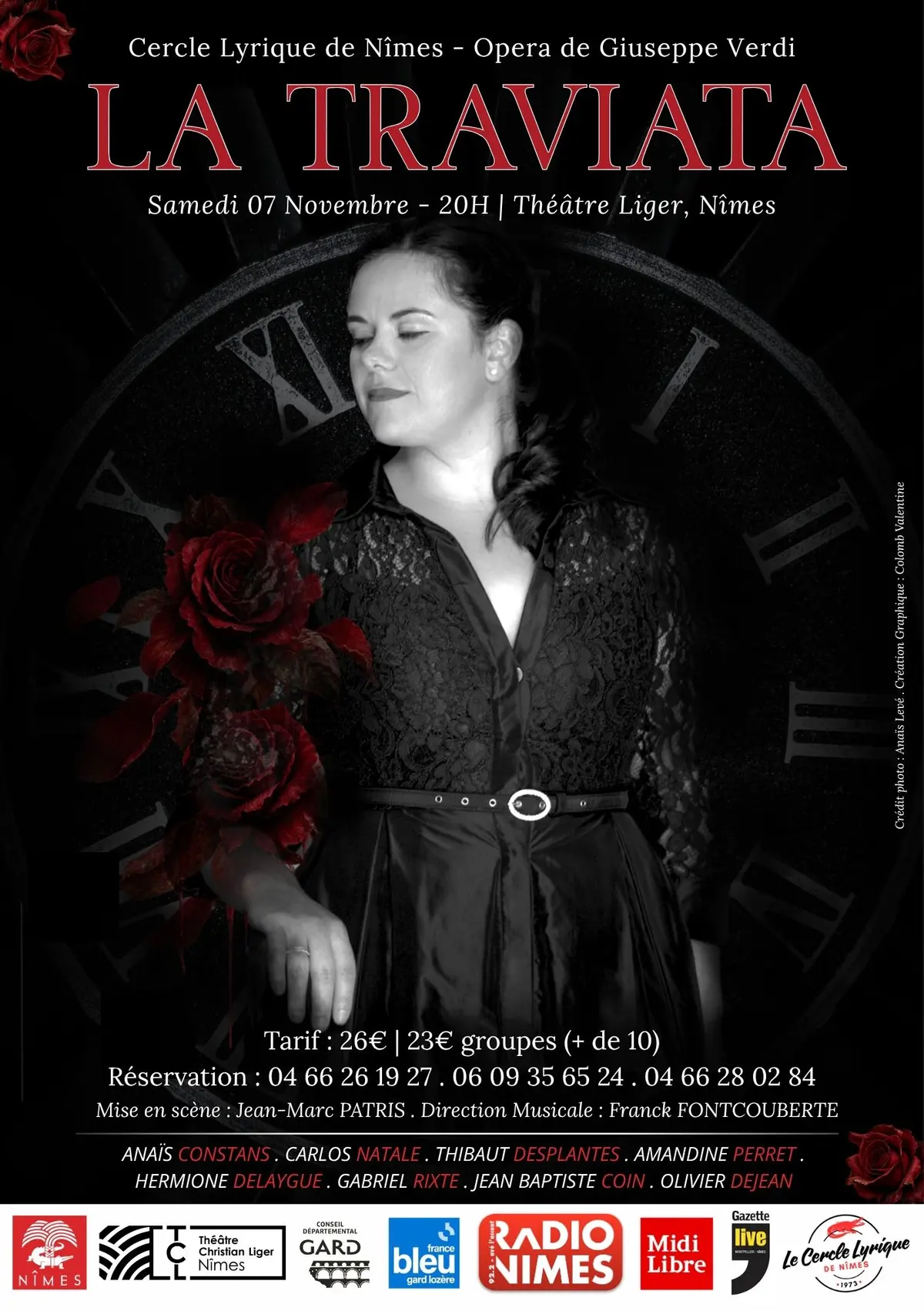 Opéra Traviata de G. Verdi