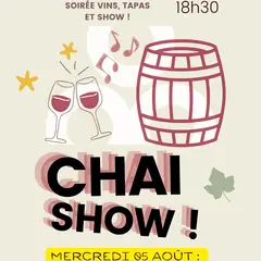 Chai Show : mercredis vin, tapas et musique à la Cave des Vignerons d'Uni-Médoc
