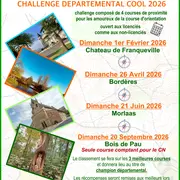 Challenge départemental de course d'orientation - 2ème course