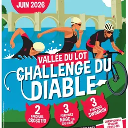 Challenge du diable dans la vallée du Lot