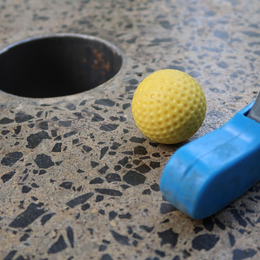 Challenge mini-golf