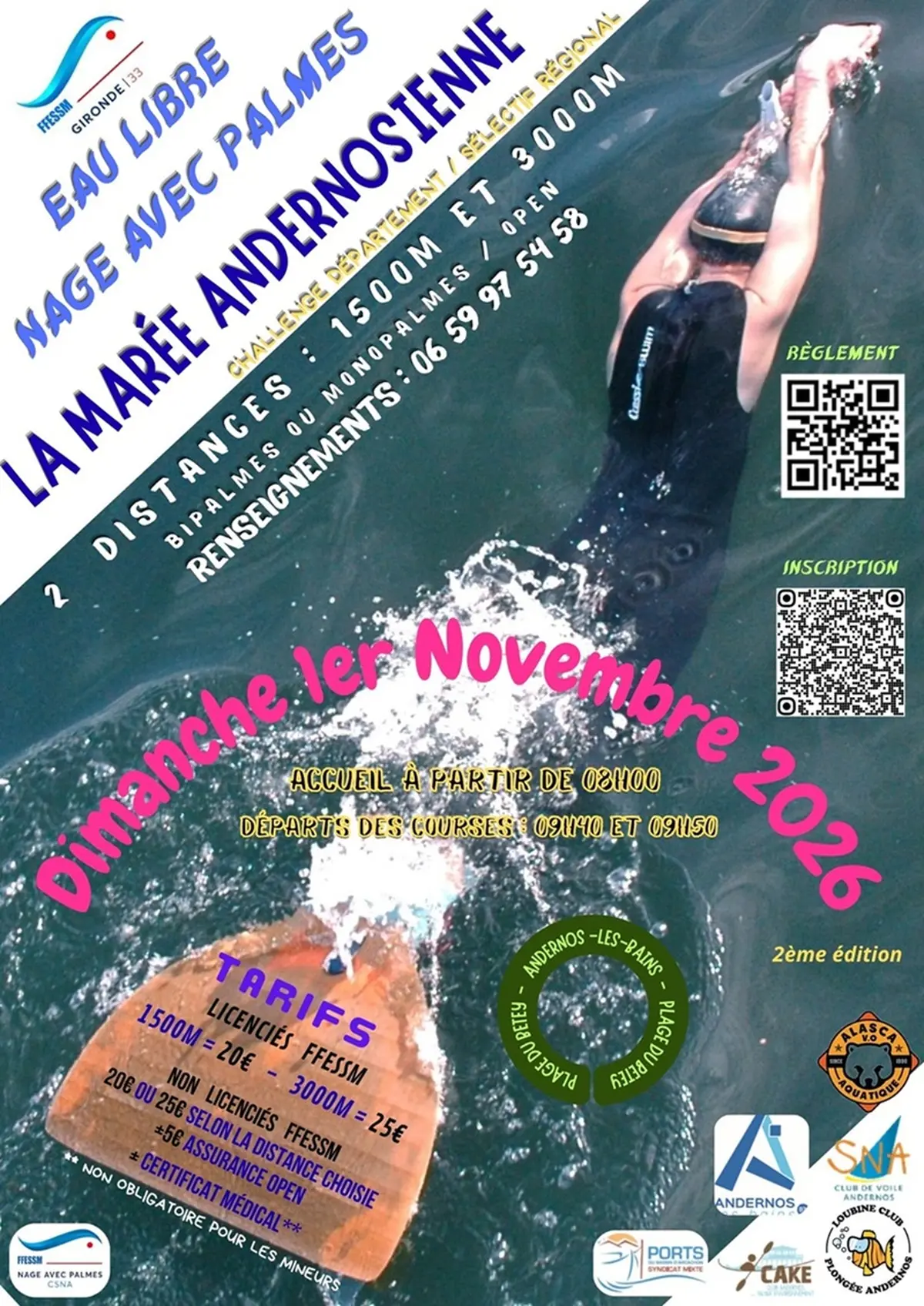Challenge Nage Avec Palmes