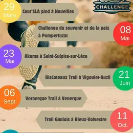 Challenge Trail Sud Toulousain : Biscoteaux Trail à Vigoulet-Auzil