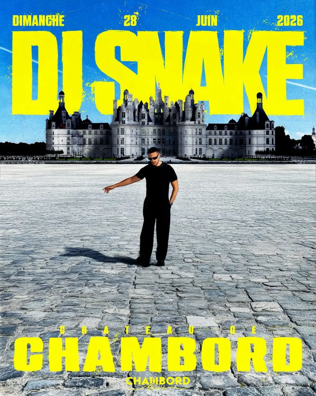 DJ Snake va électrifier le château de Chambord cet été !