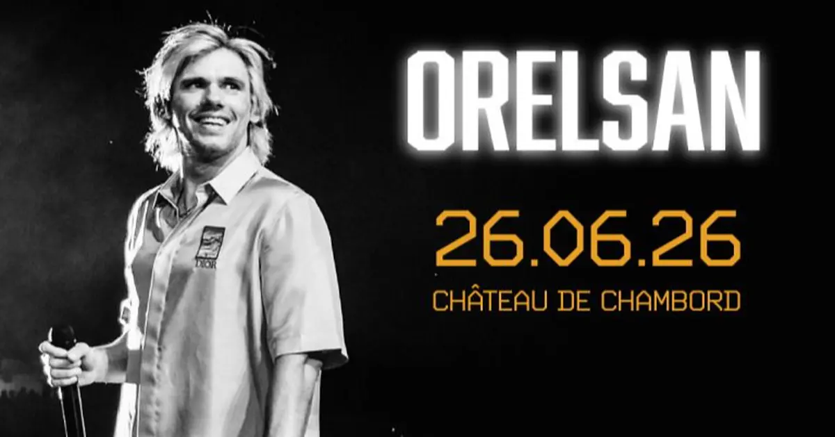Orelsan sera sur la sc&egrave;ne de Chambord en juin 2026