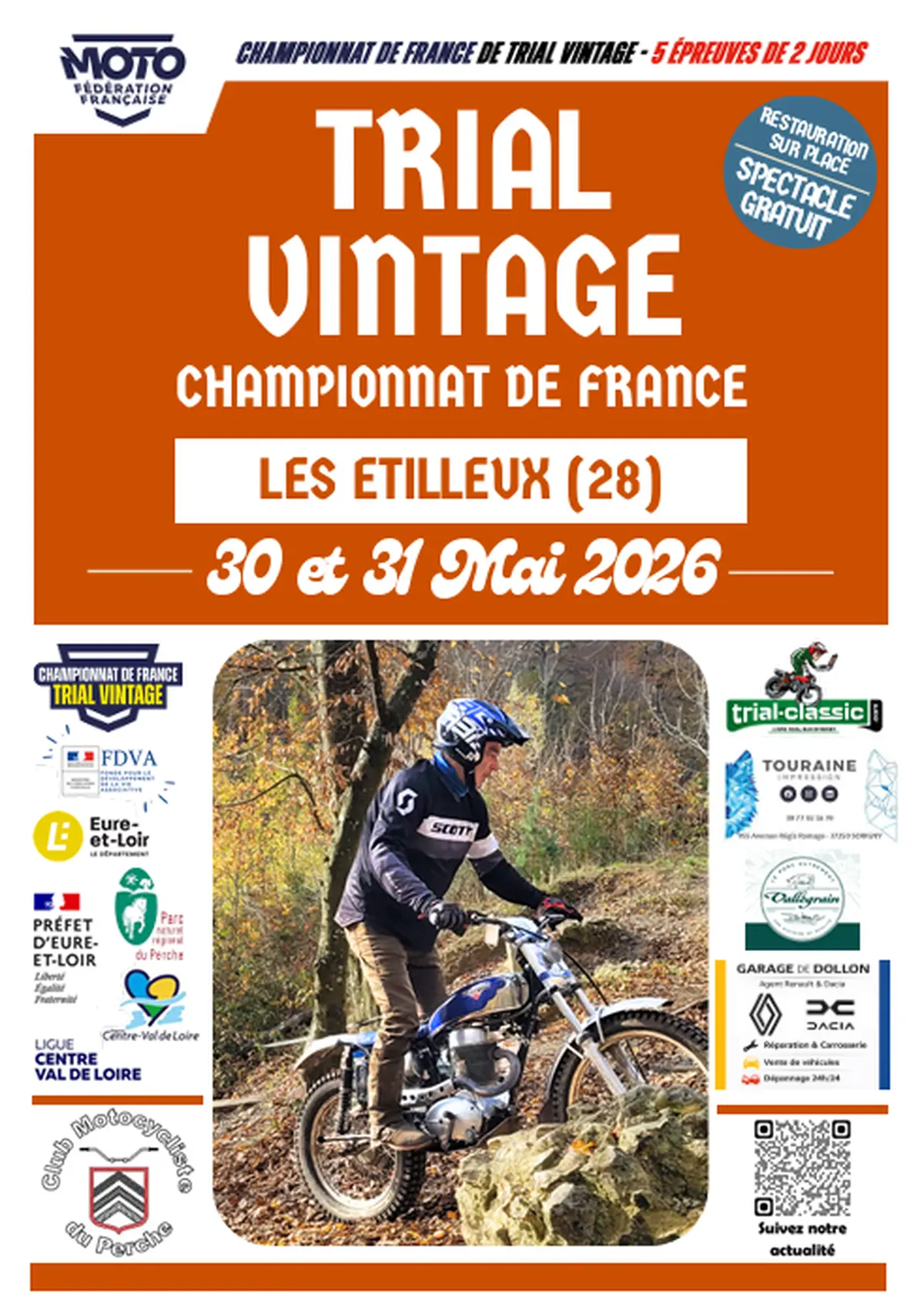 Championnat de France de Trial Vintage - Les Étilleux