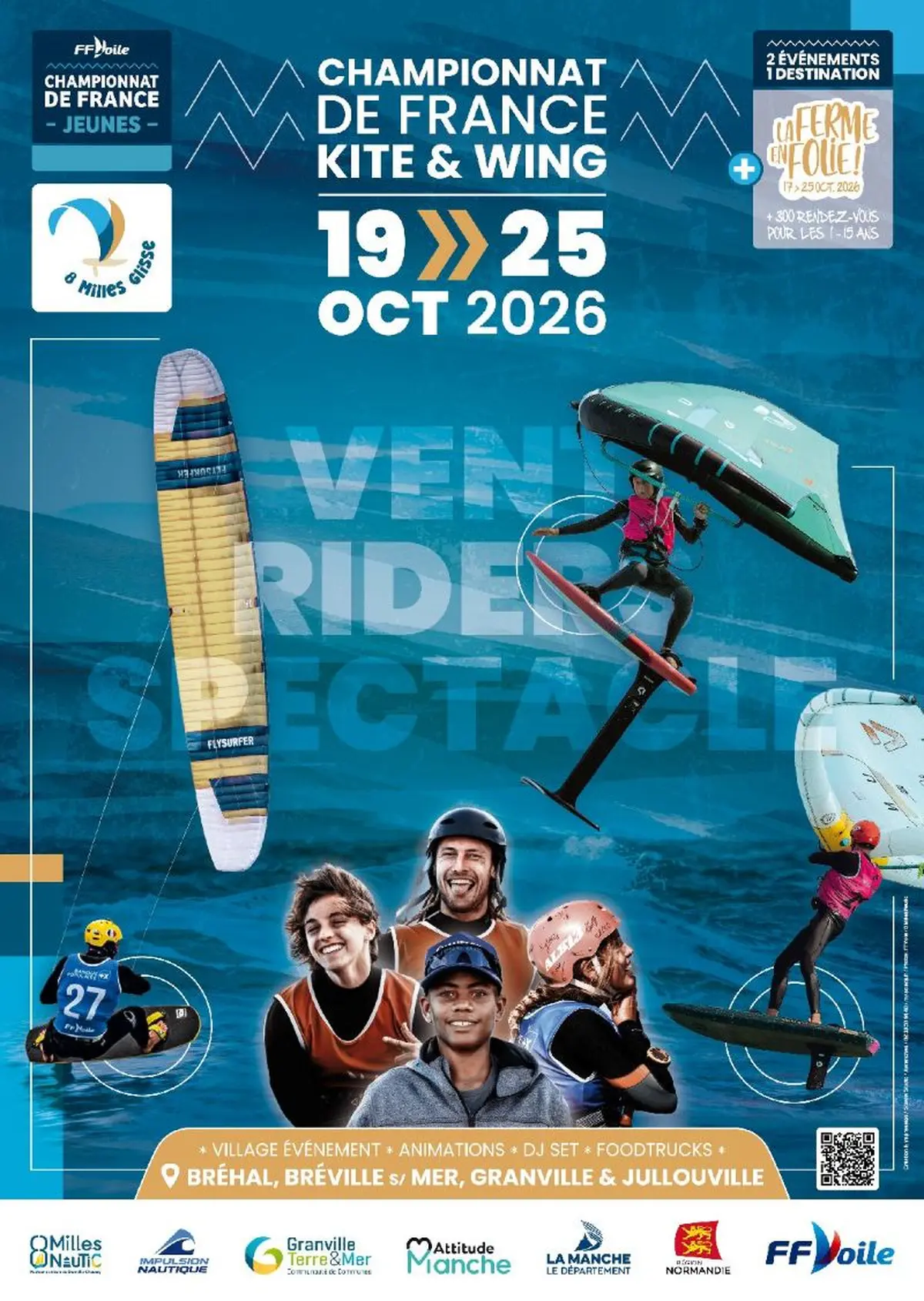 Championnat de France Kite & Wing - Bréhal
