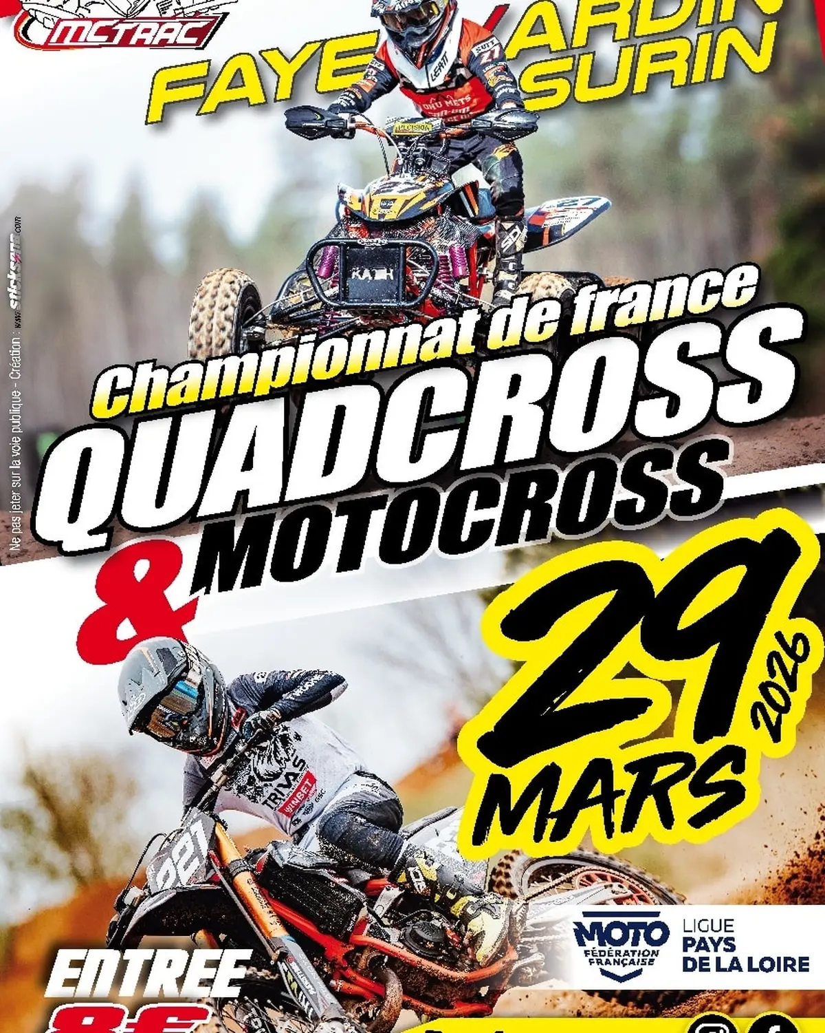 Championnat de France : quadcross & motocross