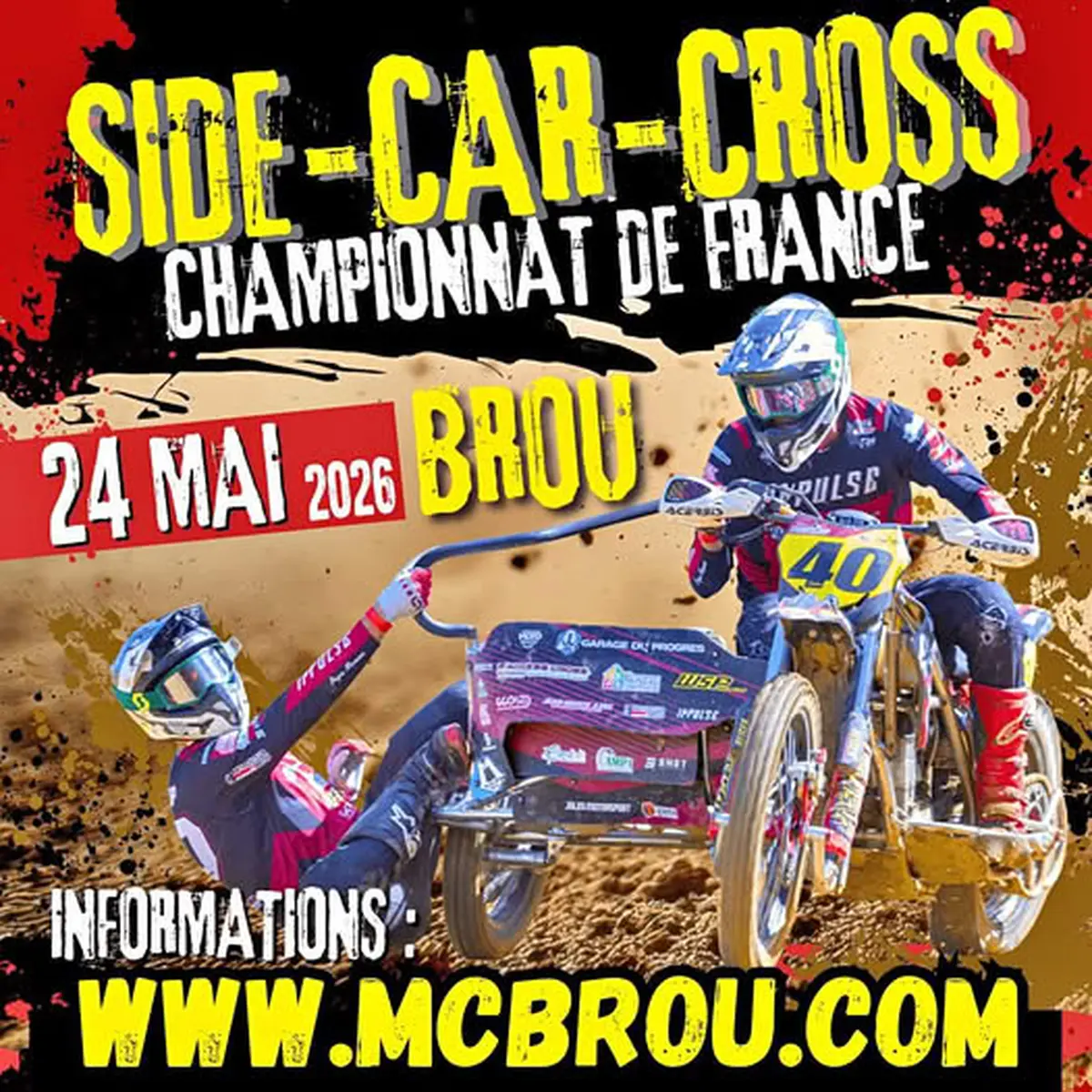 Championnat de France side-car cross